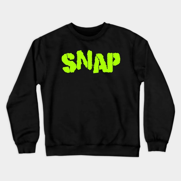 Snap Crewneck Sweatshirt by Erena Samohai